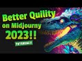 get better image quality and AI Upscaling tools for Midjourney 2023!! TUTORIAL