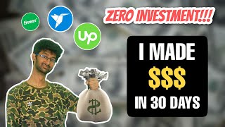 I tried freelancing for 30 days and made $$$! screenshot 4