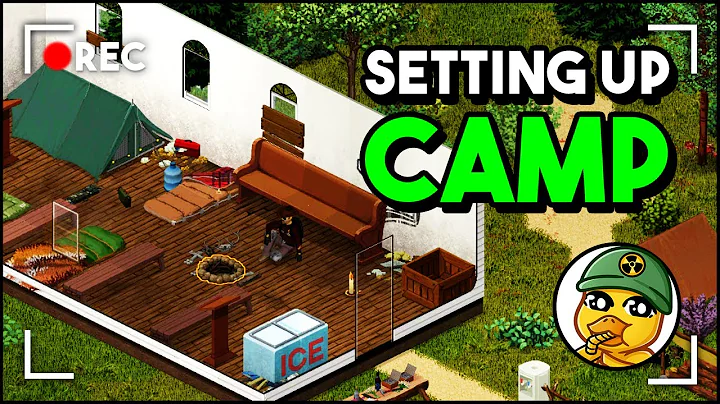 Build 42 Multiplayer - Setting Up Camp At An Abandoned Church! Project Zomboid Multiplayer Gameplay.