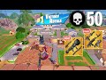 50 Elimination Solo vs Squads *Season Record* (Fortnite Chapter 5 Gameplay Win Ps4 Controller)