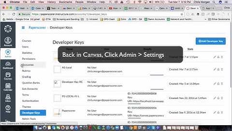 How to Install the Paperscorer Canvas App