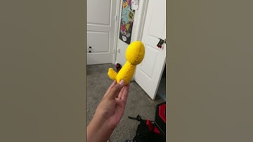 I made kickin chicken from poppy playtime #smilingcritters #diyplush #kickinchiken #fyp #viral #lol