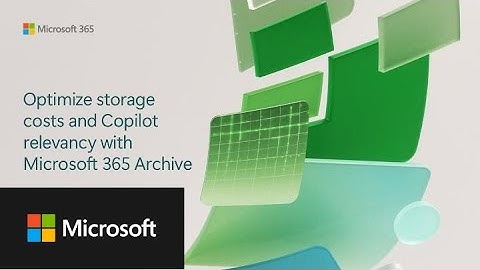 Stay focused on your most relevant data with Microsoft 365 Archive