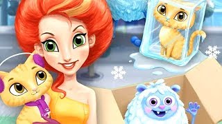 Power Girls Super City Kids Games - Superhero Ice & Fire Monster - Fun Dress Up & Makeup Gameplay screenshot 5