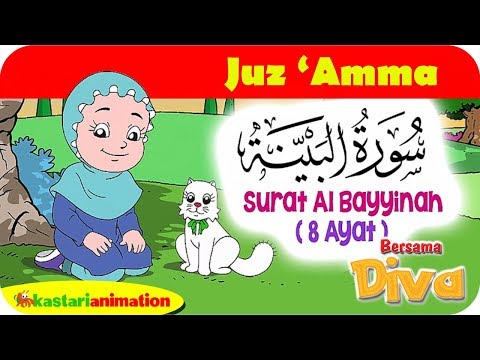 QS AL BAYYINAH | Mengaji Juz Amma bersama Diva | Kastari Animation Official