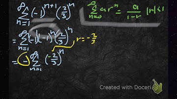Find the sum of a Geometric series example 1