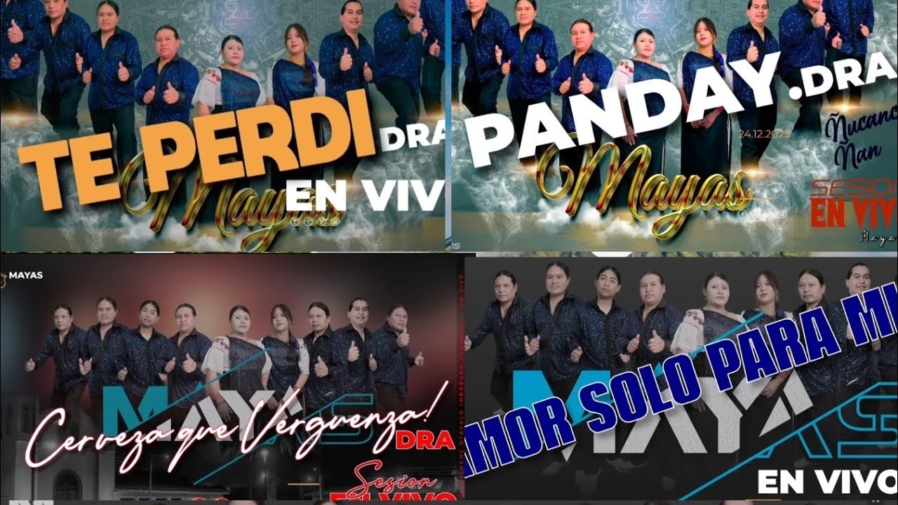 🩸MIX//𝐆𝐫𝐮𝐩𝐨 𝐌𝐚𝐲𝐚𝐬 𝐒𝐞𝐬𝐢ó𝐧 𝐞𝐧 𝐕𝐢𝐯𝐨 é𝐱𝐢𝐭𝐨𝐬 𝟐𝟎𝟐𝟓 D.R.A