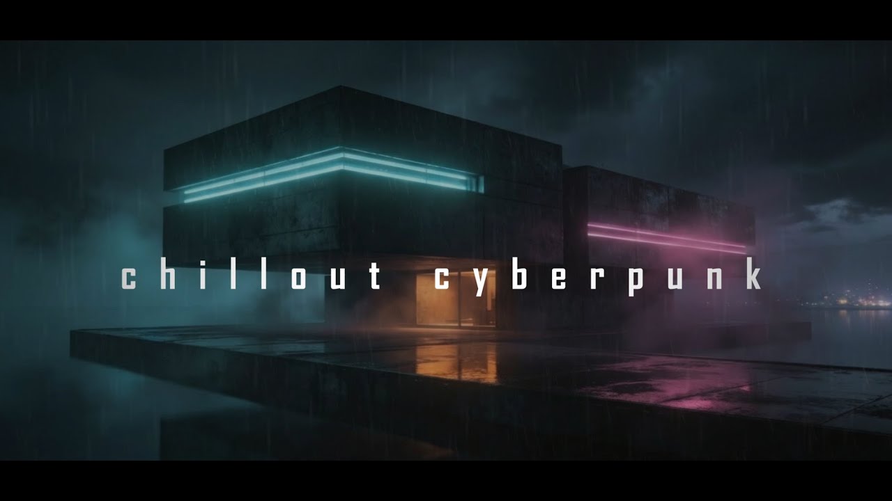 Cyberpunk Night Chill Mix ~ Deep Emotional Music for Focus and Coding ~ Neon Rain Atmosphere