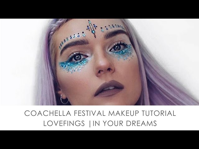 Fun & Sparkly Festival Makeup Tutorial for Coachella