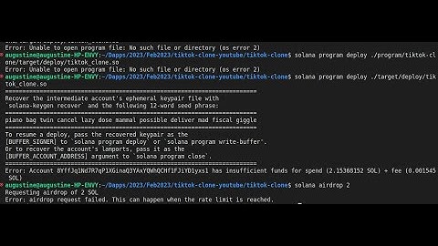 Error: Unable to open program file: No such file or directory (os error 2)