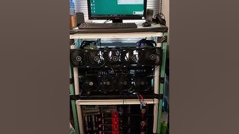 First mining setup, and first youtube video!  Shows my GPU and FPGA mining as well as future plans!