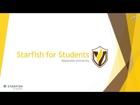 Starfish Introduction and Training for Valpo Students