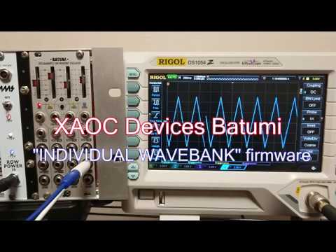 XAOC Devices Batumi "INDIVIDUAL WAVEBANK" firmware