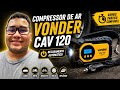 Compressor De Ar Portátil Vonder Para Pneus De Carros Motos E Bicicletas 12V