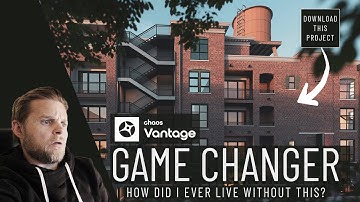 Chaos Vantage FULL Tutorial | Learn All Tools in 20 Min | You Need This in Your Archviz Workflow!