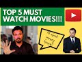 Top 5 Financial Movies!! Netflix , Amazon Prime in English. Don't miss it!! image