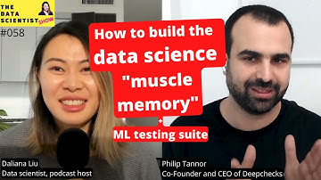 How to build data science muscle memory + ML testing suite - Philip Tannor - TheDataScientistShow#58