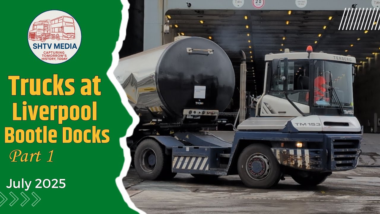 Portside Trucking! Terberg Unloaders & Working Lorries | Liverpool Bootle Docks | Part 1 | July 2025