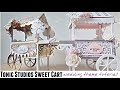 Sweet cart die set  tonic studios  wedding theme  tutorial