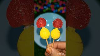 Red Jelly And Centre Fruit Ball Lollipop