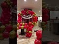 first anniversary decorations ideas 💡at home #couples #viral #shorts #trending # #song #balloons