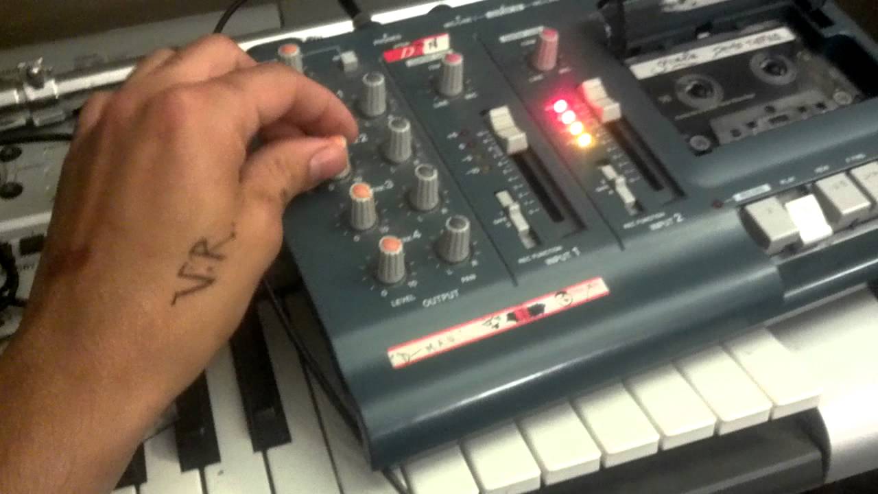 Tascam 4 Track Cassette Tape Rock Music inspirational tattoos