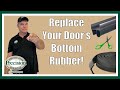 How To Replace Garage Door Bottom Rubber