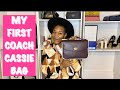 MY FIRST COACH CASSIE CROSSBODY BAG REVEAL AND FIRST IMPRESSIONS