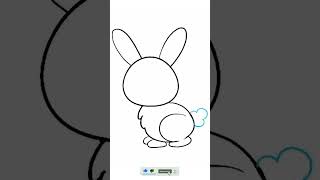 How to Draw a Cute Bunny Rabbit Step by Step - EASY and FUN 🐰🎨 Resimi