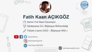 Fatih Kaan Açıkgöz kimdir?