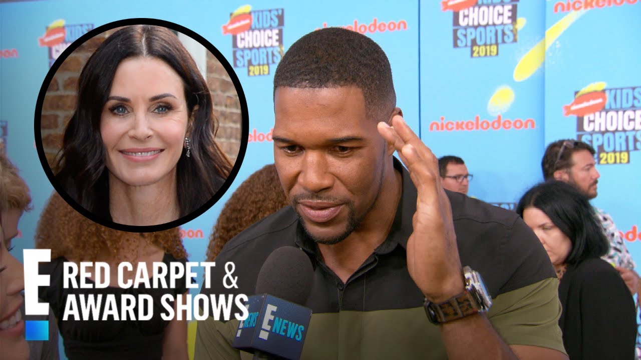 Michael Strahan Talks New TV Show With Courteney Cox | E! Red Carpet & Award Shows