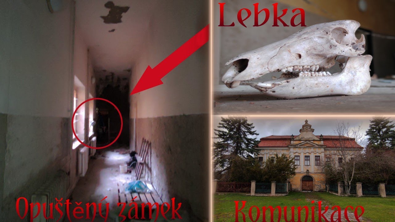 OPUŠTĚNÝ ZÁMEK 🏰 NAŠLI JSME LEBKU?👀 GHOSTHUNTING 🔥 NEJDOCHOVANĚJŠÍ URBEX?😱