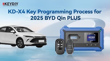 Keydiy KD-X4 Adds 2025 BYD Qin Plus Smart Key via OBD- OBDII365