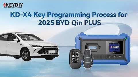 Keydiy KD-X4 Adds 2025 BYD Qin Plus Smart Key via OBD- OBDII365