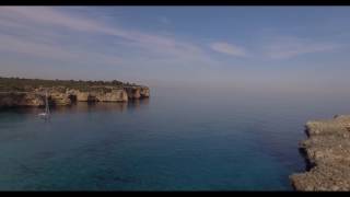 Cala Varques Mallorca, dji phantom 3 pro