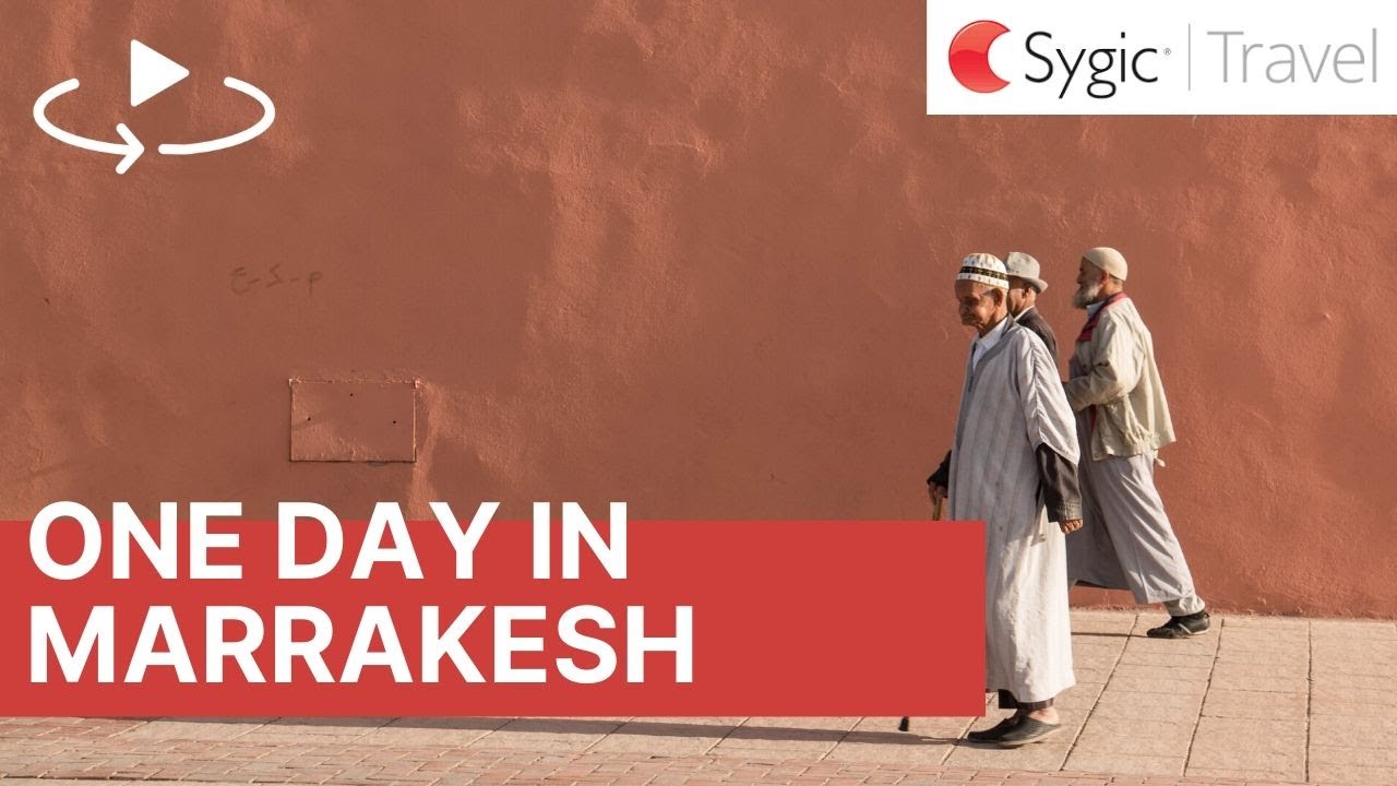 One day in Marrakesh: 360° Virtual Tour with Voice Over