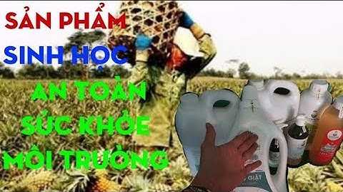 sản phẩm sinh học an toàn sức khỏe môi trường |trần văn do vlog #
