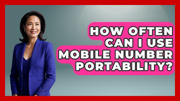 How Often Can I Use Mobile Number Portability? - Consumer Laws For You