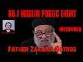 Ngobrol bareng father zakaria botros  no1 muslim public enemy   wanted 60 juta  dollar us