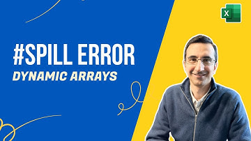 Fix That SPILL Error in Excel — Here