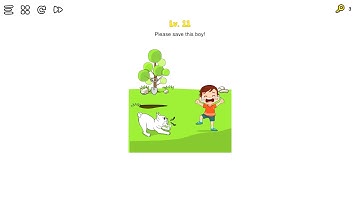 Brain Test   Lv11   Please save this boy!