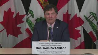 Canada - PEI Meeting on Canada Health Transfer Agreement
