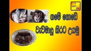 WAU MALU KARIYA KIRATA  සුපිරියටම වැව්මාලු කරිය    කිරට උයාගමු EPISODE 06