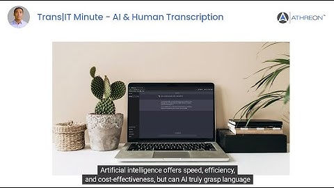 AI vs. Human Transcription for Law Enforcement | Athreon