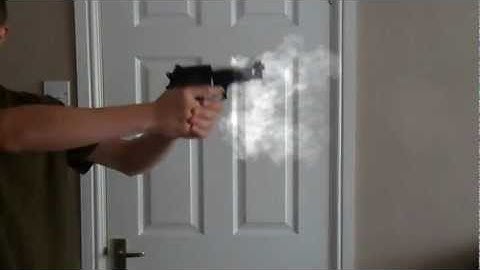 Muzzle flash #2 (video pad)