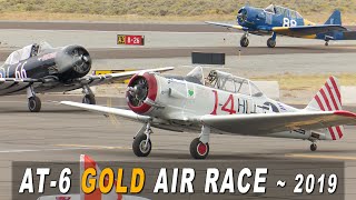 AT-6 GOLD AIR RACE, 2019 - Spectacular Sound with announcer! by Steve Kauzlarich 915 views 2 years ago 10 minutes, 26 seconds