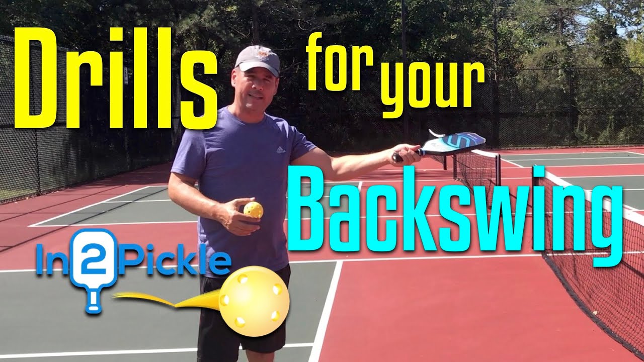 No 1 Mistake In Pickleball The Backswing Pickleball Drills And 
