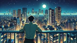 cozy chill night⭐️🌃 | relax & Study | chill hop Lofi Mix | Calming music 🎵