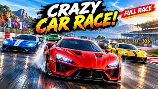 Crazy car Race 😲 full race game 🎮 #car race #car game #video #car video # car speed  screenshot 3