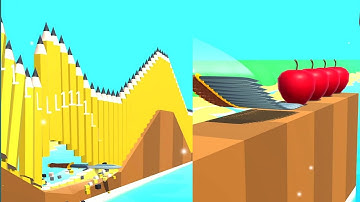 Flying Cut Game! Satisfying and relaxing ASMR slicing video